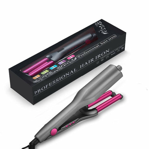 Professional Hair Curler Waves Hair Styler 3 Barrels Adjustable Size