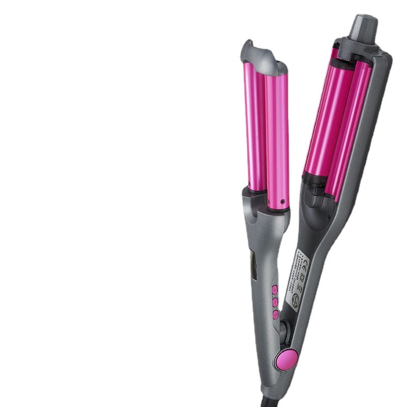 Professional Hair Curler Waves Hair Styler 3 Barrels Adjustable Size